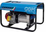 Deluxe gasoline generator, S version, GX270 400V 5kVA 4kW (PRP); 5.5kVA 4.8kW (STBY); 15lt CX5000T