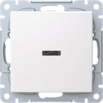 Push switch 1466UC-916,1P 2NO, White, Saga 2TKA00005014 | 6438199011349