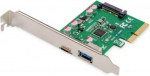 Digitus | PCIe card, USB-C 3.1 Gen 2, 10Gpbs, USB-A 3.1 | DS-30225 DS-30225 | 4016032460077