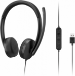 Lenovo Headset | USB-A Stereo Gen 2 | Built-in microphone | Wired | Black 4XD1P83425 | 195892101550