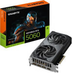 Graphics Card GIGABYTE NVIDIA GeForce RTX 5060 8 GB GDDR7 128 bit PCIE 5.0 16x GPU 2512 MHz GV-N5060WF2OC-8GD GV-N5060WF2OC-8GD | 4719331356323