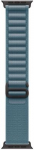 Apple 49mm Light Blue Alpine Loop - Medium - Black Titanium Finish | Apple MG9L4ZM/A | 195950649512