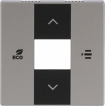 As cover for ABB-free@home&reg; room temperature controller RTC-F-1. As cover for KNX room temperature controller (6108/18-500). 2CKA006220A0549 | 4011395205730