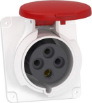 Socket, Mureva PK, panel-mounted, angled, 32A, 3P+E, 400V, IP44 PKF32F434 | 3303432033194