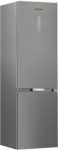 Whirlpool Refrigerator | WHK 26403 XP6E1 | Energy efficiency class C | Free standing | Combi | Height 203.5 cm | No Frost system | Fridge net capacity 249 L | Freezer net capacity 106 L | 36 dB | Pearl Inox WHK 26403 XP6E1 | 8003437060090