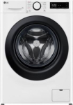 LG | Washing machine | F2WR509SBW | Energy efficiency class A | Front loading | Washing capacity 9 kg | 1200 RPM | Depth 48 cm | Width 60 cm | Display | LED | Steam function | White F2WR509SBW | 8806084525796