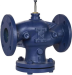 VG221F Globe Valve, 2-Way, DN80, Kvs 100 m&Acirc;&sup3;/h, ISO Flanged, Brass Plug, EPDM Seals, Stem Up Clos VG221F-80C | 3606489646271