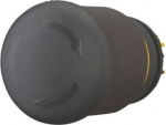 M22S-PVT STOP button RMQ-Titan 38mm black/yellow 271499 | 4015082714994