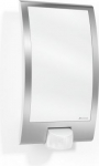 LED Outdoor wall luminaire L 22 S Sensor-switched max. 60 W E27 180&deg; 10m IP44 2-2000lux Stainless steel 009816 | 4007841009816