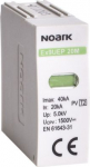 DC SPD Ex9UEP plug-in module only for Ex9UEP 20 2P 1500 device, Class II, In=20kA, 1500 V DC, 1MU width 112916 | 8592765129161