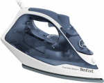 TEFAL | FV2837E0 | Steam Iron | 2400 W | Water tank capacity 150 ml | Continuous steam 35 g/min | Blue/White FV2837E0 | 3121040081938