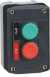 Control station, Harmony, plastic, dark grey, 2 flush push buttons, green NO, red NC, 22mm, spring r XALD211H29H7 | 3389119414166