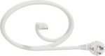 Unica system+, M Unit Cable 3m,2.5mm2,Straight,White INS44291 | 3606489820220