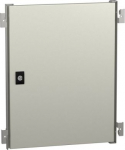 Internal door for Spacial WM encl. H500xW400 steel, RAL7035.Adjustable in depth. range of product: Spacial CRN, Spacial S3D - accessory / separate part type: door - device application: multi-purpose - mounting location: front side, step slide - produ ...