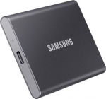 External SSD T7, 1TB, USB 3.2, Write speed 1000 MBytes/sec, Read speed 1050 MBytes/sec, Grey MU-PC1T0T/WW | 8806090351679
