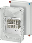 Cable junction box K 7052 300x450x170mm with 5-pole terminal 10-95 mm&sup2;, with lid, grey IP65 3900011 | 4012591520078