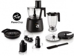 Philips | Avance Collection | Food processor | 1000 W | Number of speeds 12 | Bowl capacity 2.2 L | Black HR7776/90 | 8710103587040