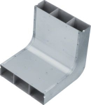 riser bend for underfloor duct width 190 mm height 48 mm 3-gang UKK190483 | 4012002238882