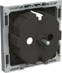 8588 NS Schuko rozetes nosegs, melns 2CLA858800A1501 | 8427238136431