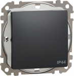Switch IP44 10AX anthracite Sedna Design SDD214101 | 3606481482174