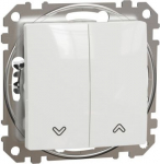 Roller Blind switch 10AX, white Sedna Design SDD111104 | 3606481478078