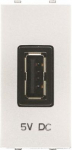 N2185 BL USB Charger, white, 1 module Zenit 2CLA218500N1102 2CLA218500N1101 | 8427238107271