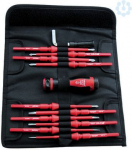 Screwdriver set with interchangeable bits, PH/PZ, 1000V, "VarioTQ" 102700-1 | 4011923620509
