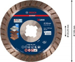 X-LOCK  teemantl&otilde;ikeketas Multi Material TURBO 125 2608901597 | 4059952631530
