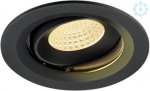 NUMINOS&reg; MOVE M, Recessed ceiling light, 3000 K, 55&deg;, IP20, round, black 1009673 | 4024163310819