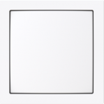 As cover for Busch-Infoline&reg; power supply insert with accu 1519 U. 2CKA001582A0454 | 4011395348574