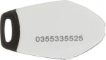 New Proximity key fob, ID card, white, 125KHz, MOQ=5 2TMA210010W0015 | 6955891804937