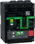 Circuit breaker, ComPacT NSXm 63N, 50kA/415VAC, 3 poles, MicroLogic 4.1 trip unit 25A, EverLink lugs C11N34V025L | 3606481992840