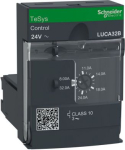 Standard control unit LUCA, class 10, 8...32A, 24 V DC. range: TeSys - device short name: LUCA - product specific application: basic protection requirements for motor starters: overload and short-circuit - product compatibility: LUFC00, LUFN.. - util ...