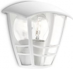 Wall light Creek white 1x60W 230V base 60W IP44 915002790402 | 8718291443537