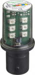 GREEN LED BA15D 120VAC. range compatibility: Harmony XVB, Harmony XVD, Harmony XVP - accessory / separate part designation: protected LED bulb - accessory / separate part type: LED bulb - accessory / separate part category: lighting accessories - acc ...