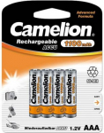 Batteries AAA/HR03, 1100 mAh, Rechargeable Batteries Ni-MH, 4 pc(s) 17011403 | 4260033151957