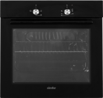 Simfer Oven 8004AERSP 62 L,  Electric, Easy to Clean, Mechanical control, Height 60 cm, Width 60 cm, Black 8004AERSP | 8699272096396