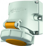 Wall mounted recept., 16A3p4h110V, IP67 9104 | 4015394280316