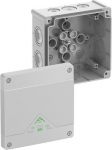 Junction box Abox 060-L, 127x127x70mm, IP66, with lid, gray 80640001 | 4013902660902