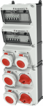 AMAXX Socket block with RCD type A, 2xCEE DUO 32A 5P 400V, 2xCEE 16A 5P 400V, IP67 900946 | 4015394290926