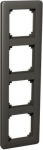 4 set frame, anthracite Exxact WDE003304 | 3606480208102