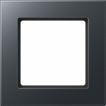 1-gang frame, matt anthracite A550 A5581BFANM | 4011377172975