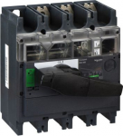 Visible break switch-disconnector Compact INV400, 400A, 3p. range: Compact - product name: INV400 - poles description: 3P - network type: AC, DC - network frequency: 50/60 Hz - handle colour: black - [Ie] rated operational current: AC-21A: 400 A AC 5 ...