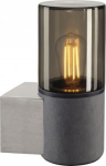 LISENNE wall light, smoked glass, E27 155752 | 4024163158480