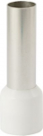 Końc&oacute;wka tulejkowa izolowana pojedyncza HI 25,0/22-bi biała, Al/Cu 74.55 | 5907053110548