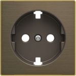 Cover socket outlet, 8588.9 OE, gold, Sky Niessen 2CLA858890A1201 | 8427238166797