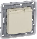 2P+E SCH SHUTTERS IP44 IVORY 664847 | 3245066648477