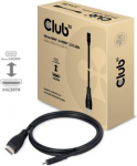 CABLE MICRO HDMI TO HDMI 1M/M/M CAC-1351 CLUB3D CAC-1351 | 8719214470678