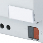 Snap-on label carrier consisting of transparent carrier plate and insertable blank paper labels. 2CDG110149R0011 | 4016779877169