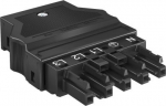 Ligzdas elements 5 polu, tips WINSTA&reg; MIDI ar skavas savienojumu. 6108960 | 4012196707614